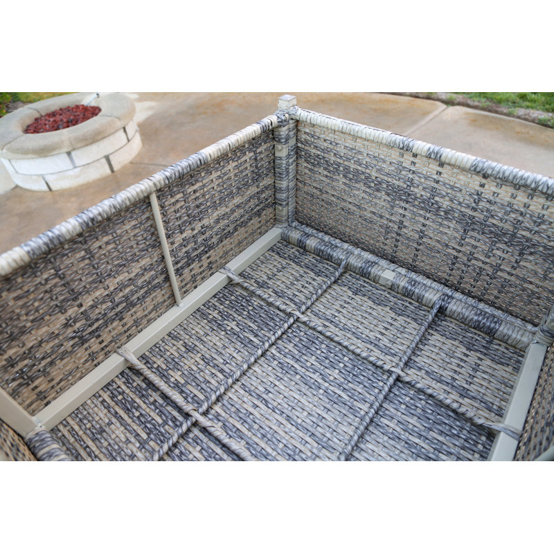 Rosecliff Heights Quincy 6 Person Outdoor Seating Group with Cushions